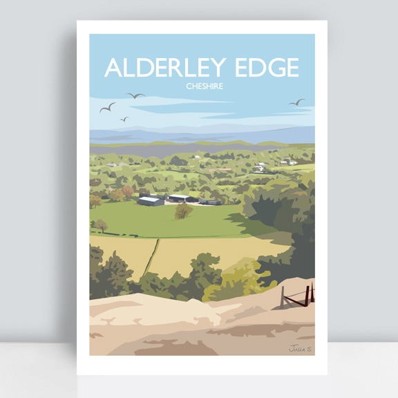 Alderley Edge art print