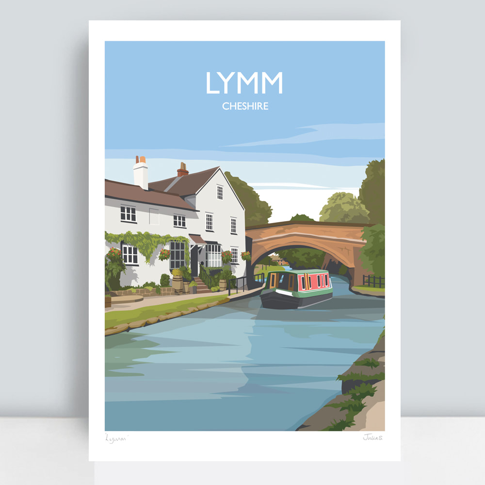 Lymm Cheshire art print